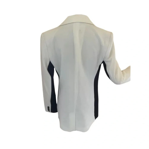 New Narciso Rodriguez For Design Nation White Black Blazer Fall Holiday Attire - Picture 3 of 16